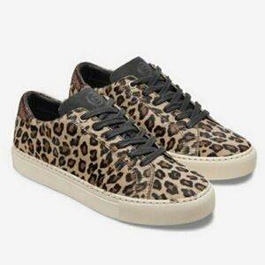 Greats Royale leopard calf hair sneakers 9